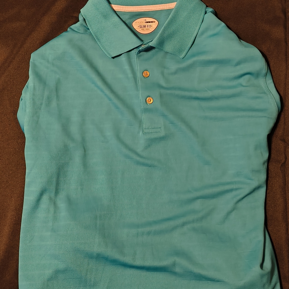 Grand Slam Teal Polo Shirt